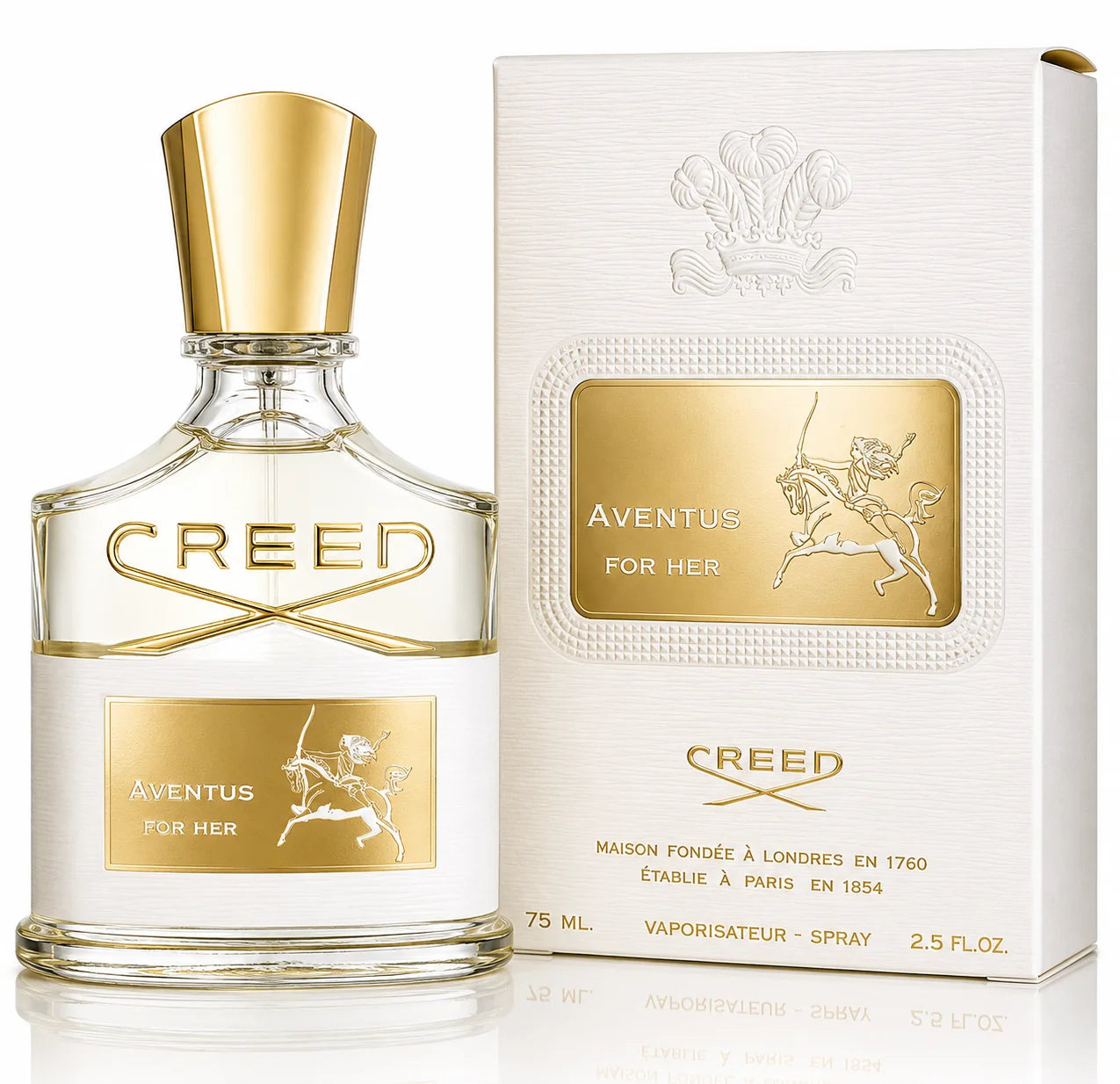 Creed Aventus For Her 2.5 Oz /75ml Women Eau De Parfum Spra