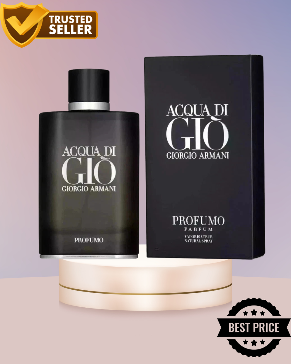 Acqua Di Gio Profumo by Giorgio Armani 4.2oz Cologne For Men