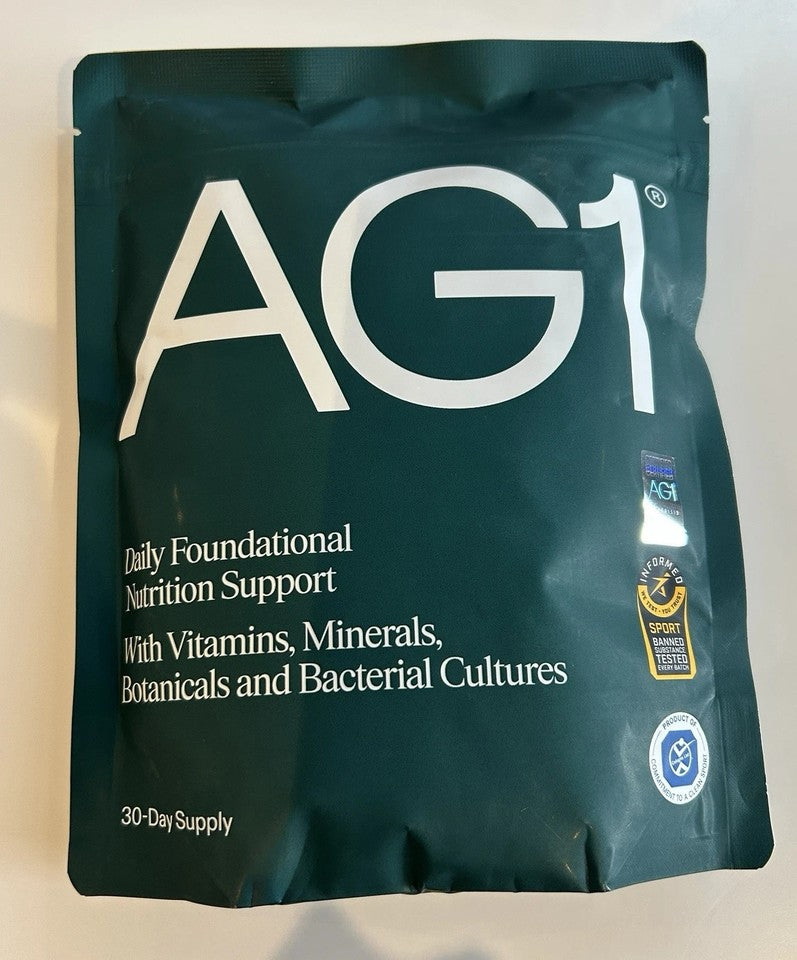 AG1 Athletic Greens Daily Foundational Nutrition 390g 12.7oz 30 Day