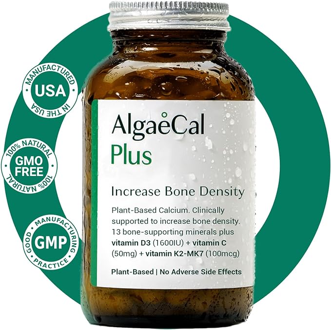 ALGAECAL Plus - Plant Based Calcium Supplement 120 - Vitamin D3
