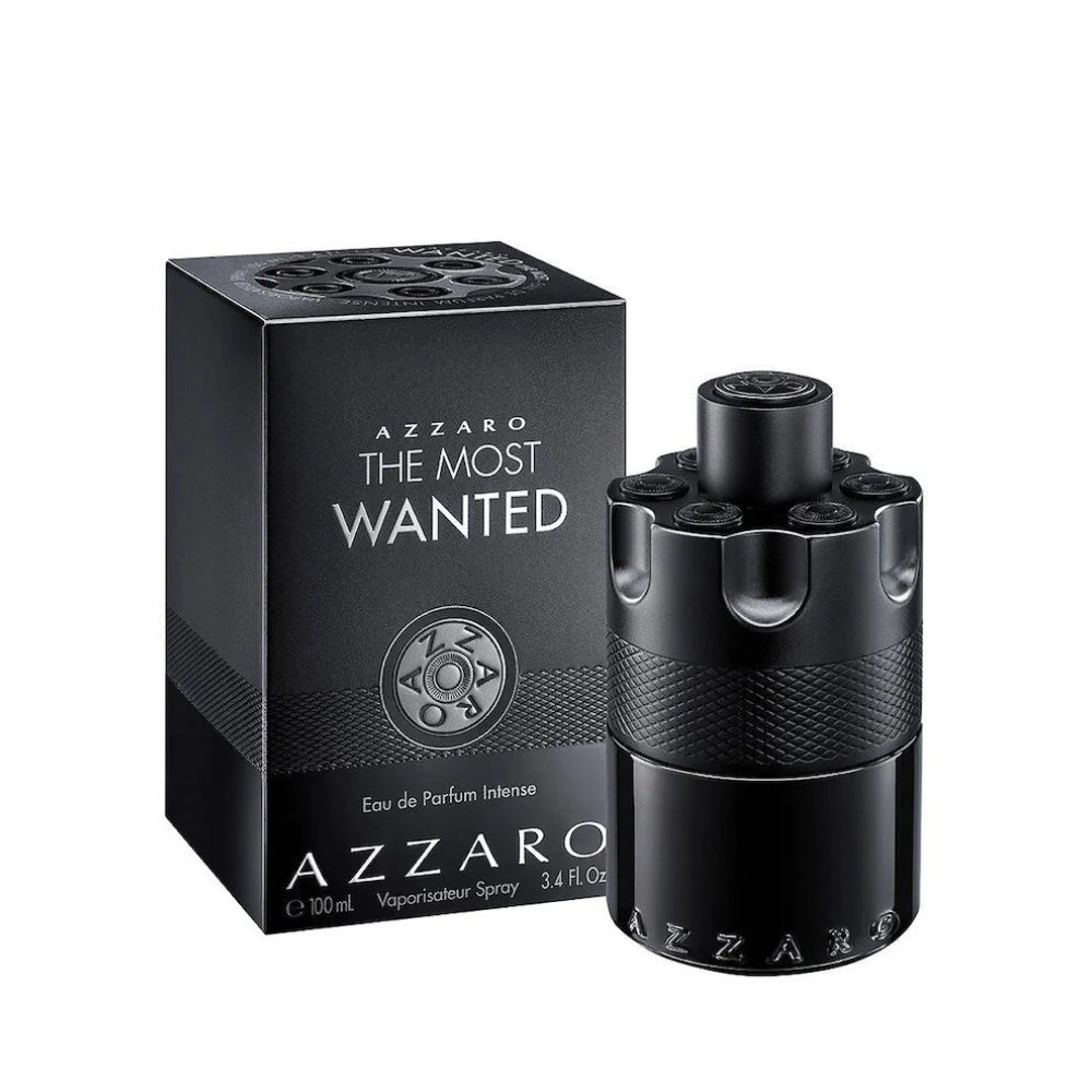 AZZARO THE MOST WANTED EAU DE PARFUM INTENSE SPRAY FOR MEN 100 ML 3.4 FL OZ