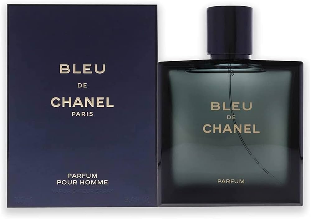 Bleu de CHANEL Eau de Parfum Spray Men, 3.4OZ/100ML Pour Homme