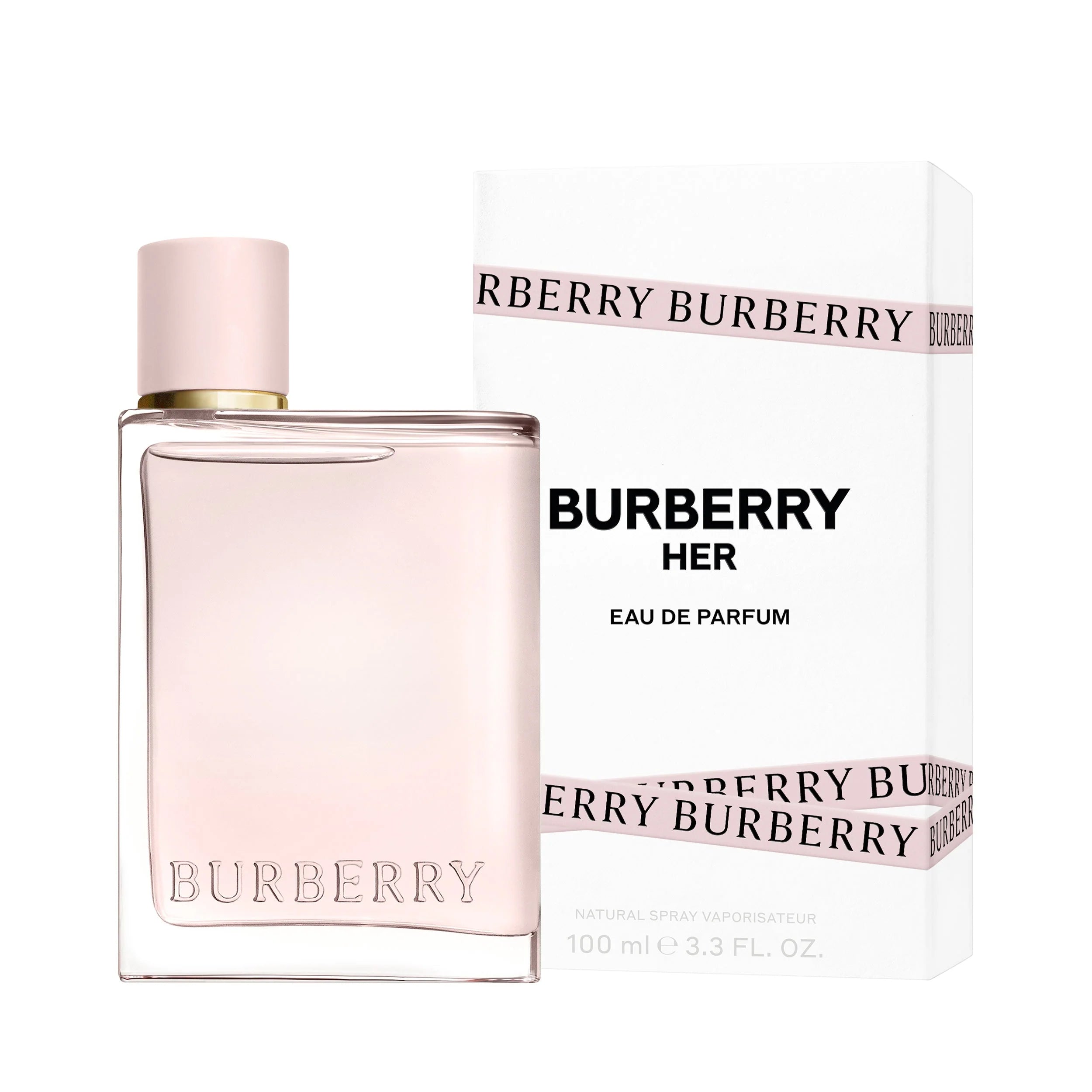 Burberry for Her Eau De Parfum 3.3 oz / 100 ml EDP Spray Perfume for Women