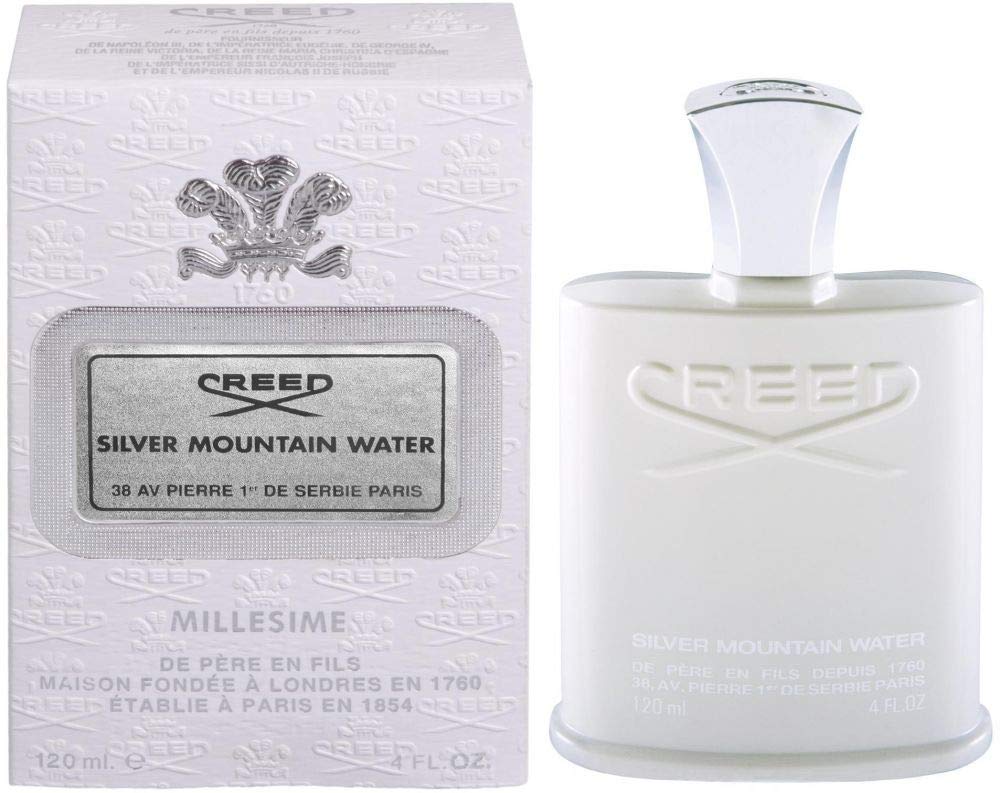 Creed Silver Mountain Millesime Water 4 Fl Oz. Men's Cologne  120ml