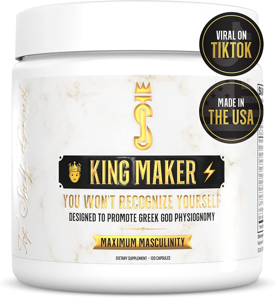 King Maker 13-in-1 Natural Men's Supplement Energy Support 120 Capsules