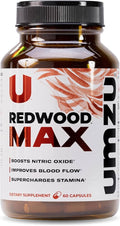 Umzu Redwood Blood Flow Support Nitric Oxide 60 Capsules Garlic Horse Chestnut
