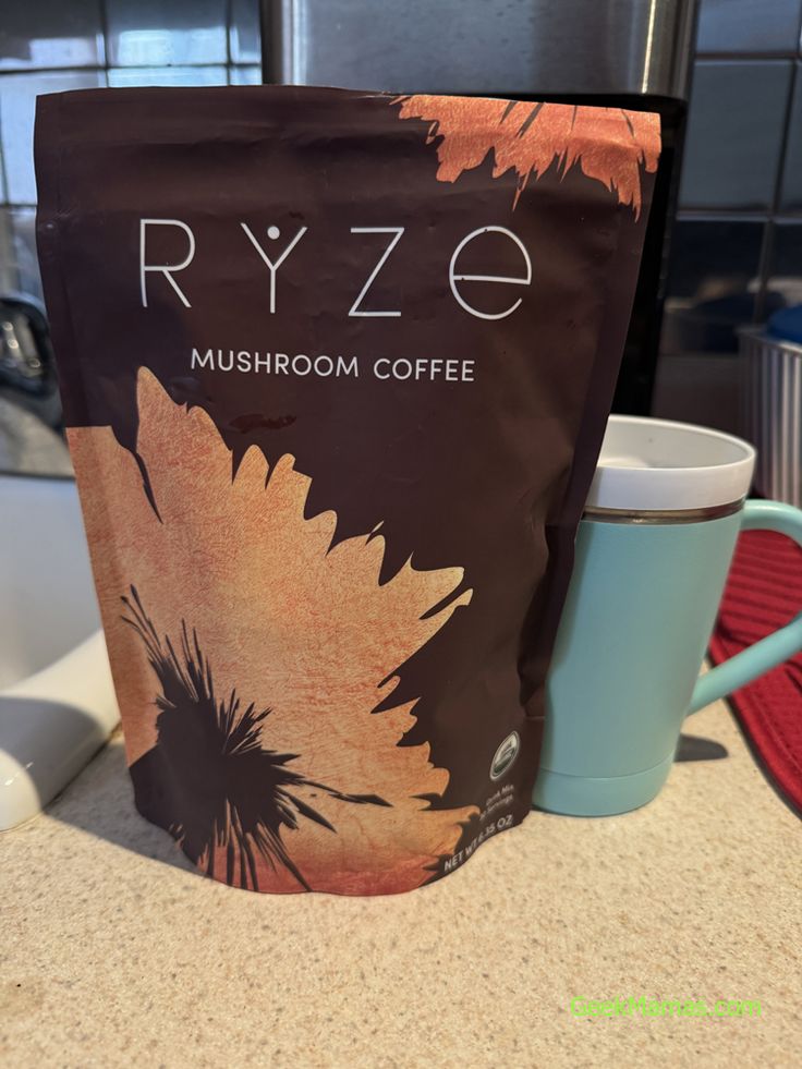 Ryze Mushroom Coffee Brown pack of 1, Free Shipping