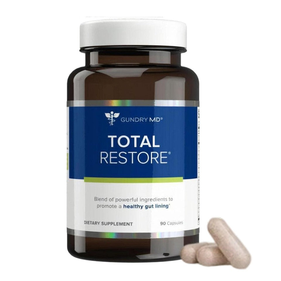 Gundry MD Total Restore Gut Health and Gut Lining Support Supplement (90 Caps)
