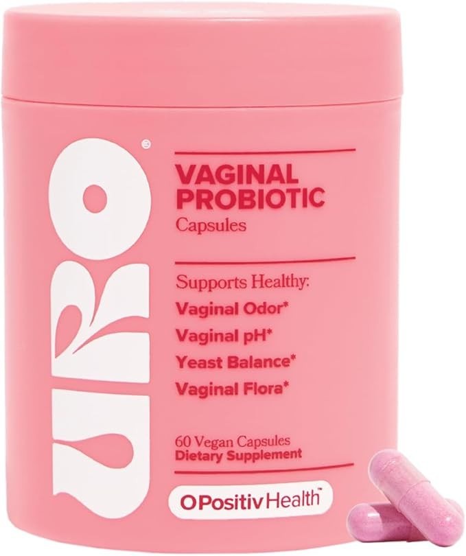 URO Vaginal Probiotics for Women pH Balance 60 capsules