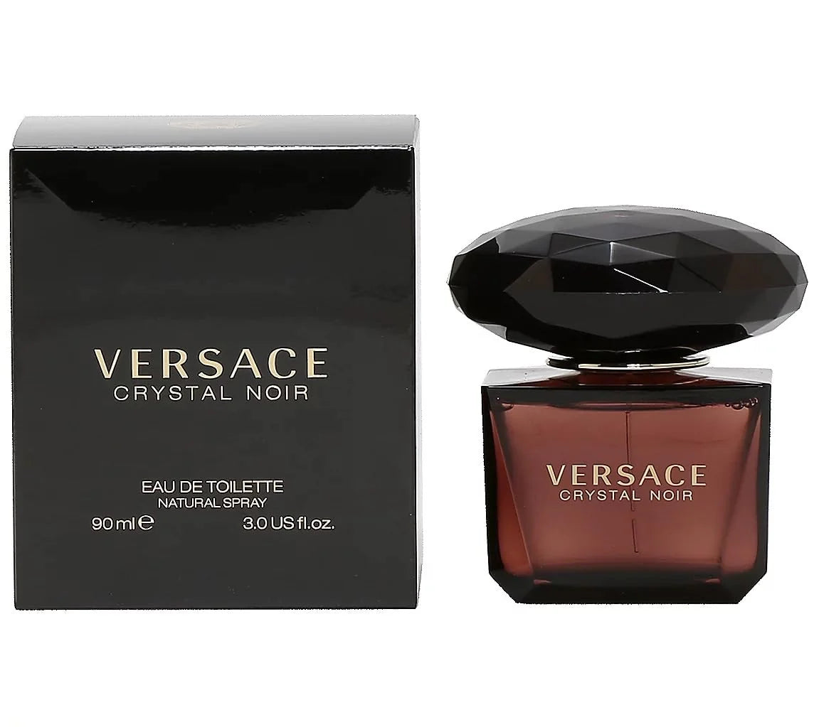 Versace Crystal Noir Eau de Parfum Spray for Women, 3 Fl Oz